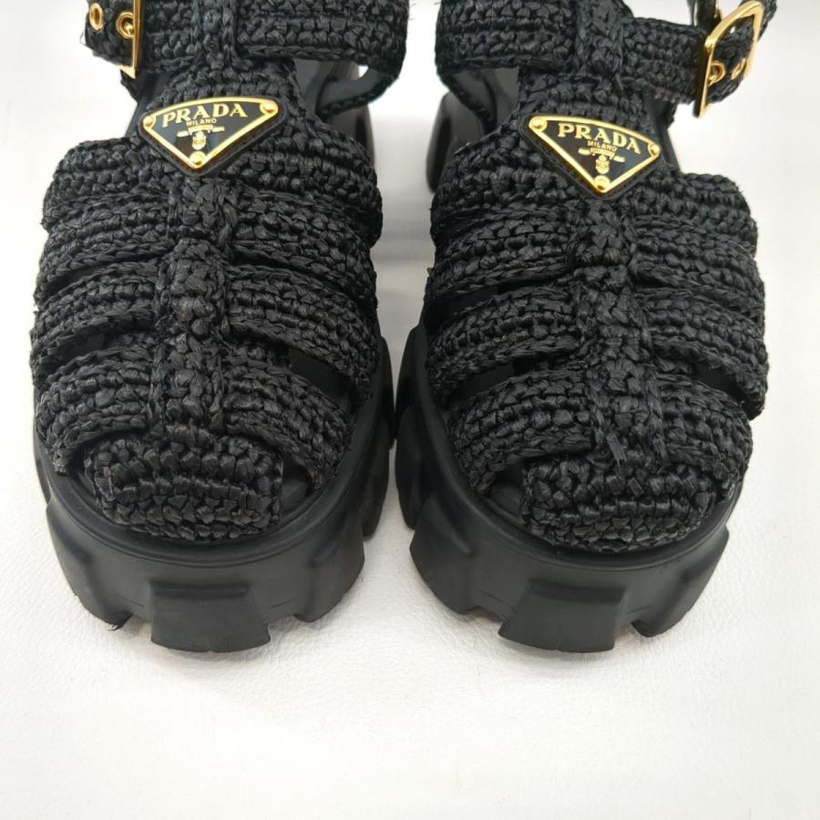 PRADA プラダ モノリス クロシェ ケージサンダル SIZE 36 PRADA プラダ モノリス クロシェ ケージサンダル SIZE 36