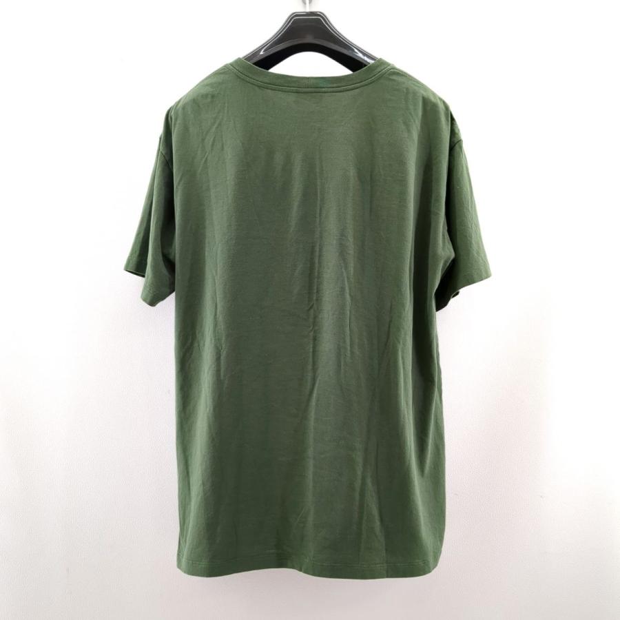 CELINE セリーヌ プリントTシャツ SIZE XS カーキ メンズ 古着 CELINE セリーヌ プリントTシャツ SIZE XS カーキ メンズ 古着