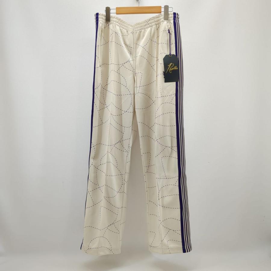 Needles ニードルズ トラックパンツ SIZE M ホワイト×パープル Needles ニードルズ トラックパンツ SIZE M ホワイト×パープル