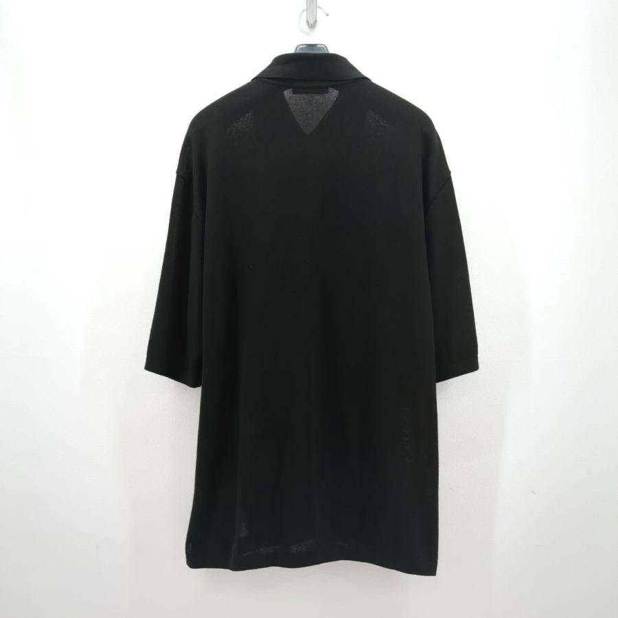 LEMAIRE ルメール ニットポロシャツ SIZE S ブラック メンズ LEMAIRE ルメール ニットポロシャツ SIZE S ブラック メンズ