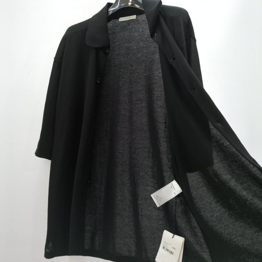 LEMAIRE ルメール ニットポロシャツ SIZE S ブラック メンズ LEMAIRE ルメール ニットポロシャツ SIZE S ブラック メンズ