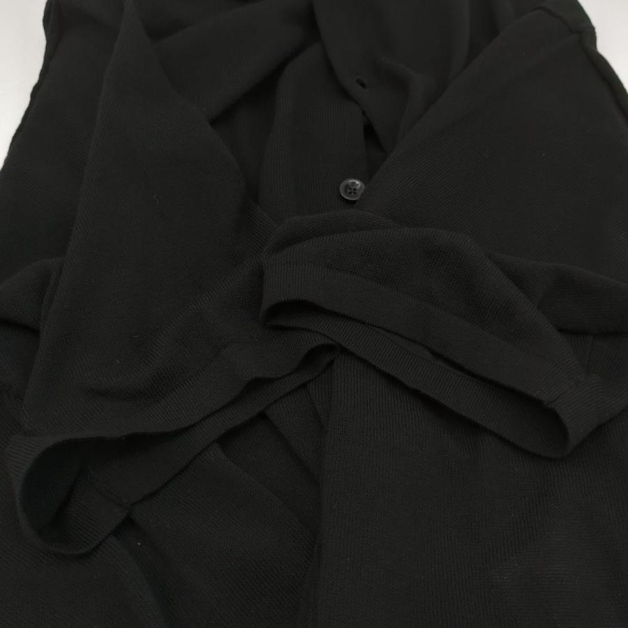 LEMAIRE ルメール ニットポロシャツ SIZE S ブラック メンズ