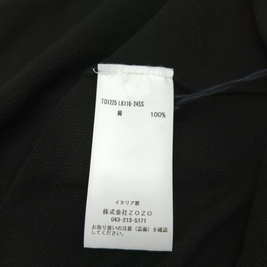 LEMAIRE ルメール ニットポロシャツ SIZE S ブラック メンズ LEMAIRE ルメール ニットポロシャツ SIZE S ブラック メンズ