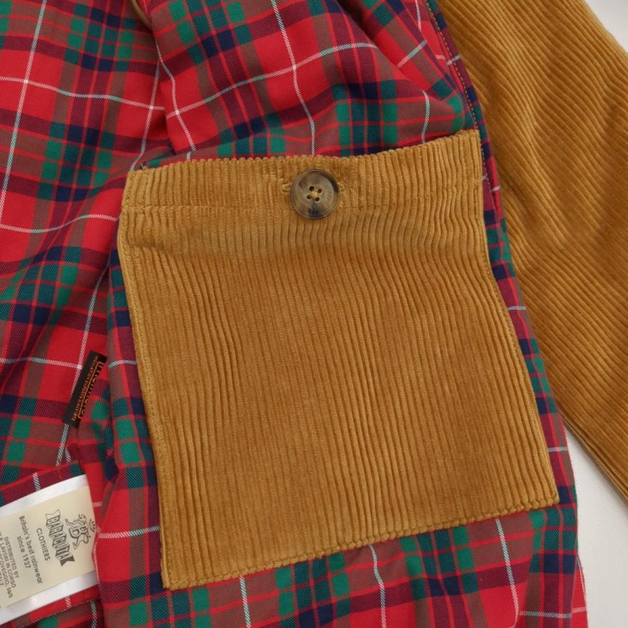 BARACUTA バラクータ コーデュロイジャケット SIZE 40 ブラウン メンズ 