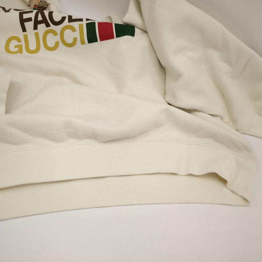 グッチ ザノースフェイス スウェット SIZE M ベージュ メンズ グッチ ザノースフェイス スウェット SIZE M ベージュ メンズ
