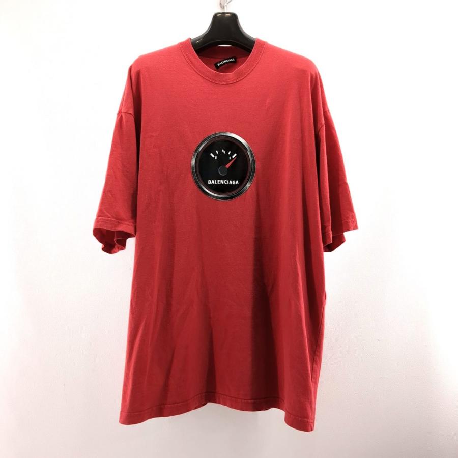 BALENCIAGA（バレンシアガ） Tシャツ SIZE S レッド メンズ 古着 中古 