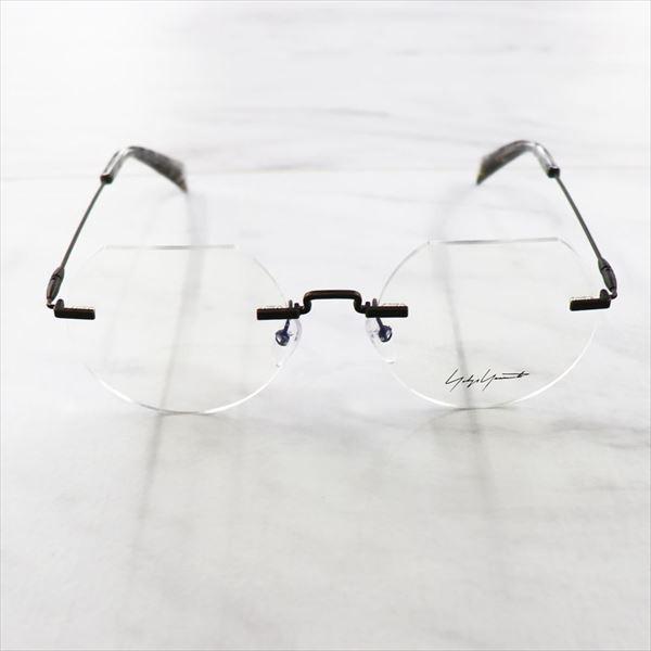 限 定 販 売 フレーム無し メガネ 眼鏡 メンズ ヨウジヤマモト Yohji 伊達メガネ ヨウジヤマモトファッション Yamamoto 財布 帽子 ファッション小物 Www Affaires Sociales Gouv Cg