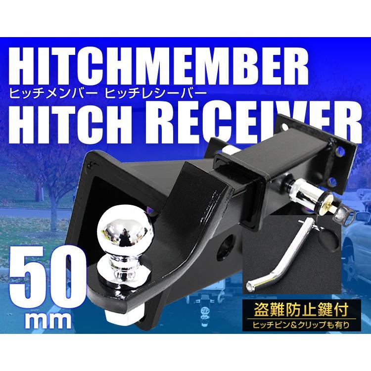 ヒッチメンバーWマウントなど 4点セット Velocity(車) ヒッチメンバー ヒッチボール マウント 4インチ