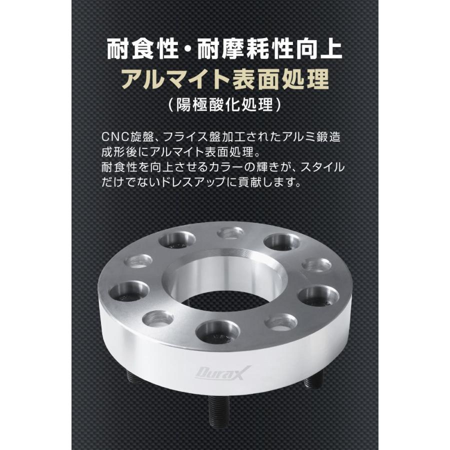 値下げ！ワイドトレッドスペーサー Durax（デュラックス） Durax PCD変換 ワイドトレッドスペーサー 20mm