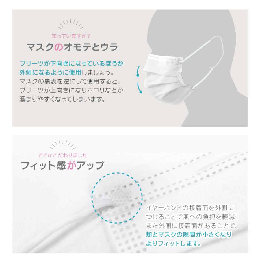 マスク 50枚 特別仕様 不織布マスク 血色カラー 血色マスク ブラック グレー 両面カラー 使い捨て 耳が痛くなりにくい 4mmゴム ファッションマスク 予9 予15｜pickupplazashop｜14