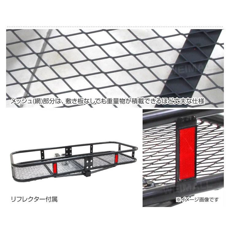 ヒッチキャリアカーゴ 折りたたみ式 車用 ヒッチメンバー 2インチ 130cm 最大積載226kg｜pickupplazashop｜05