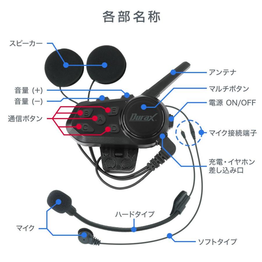 WEIMALL（ウェイモール） バイク インカム インターコム 3台セット