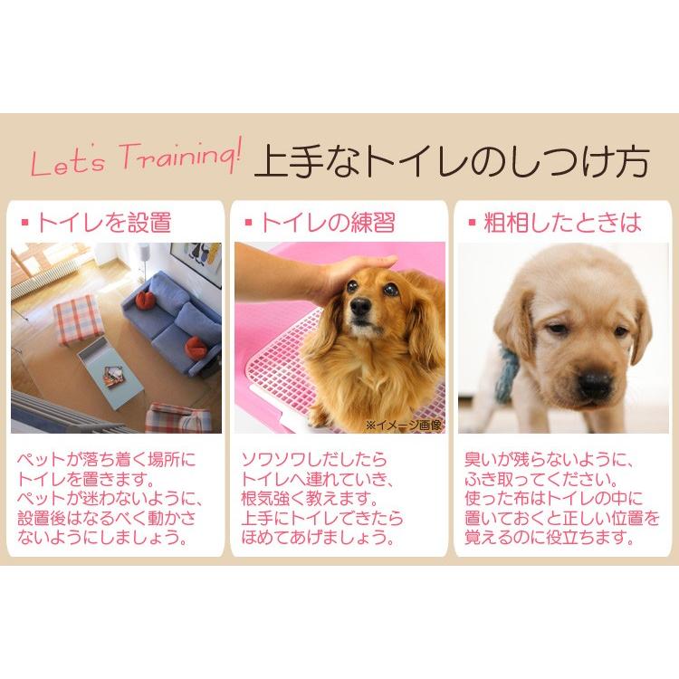 犬 トイレ トレーニング しつけ用ステップ壁付き メッシュ 犬用トイレ トレーニング用品