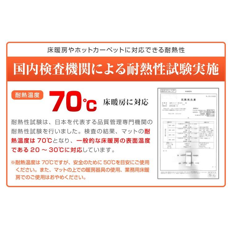 ジョイントマット 大判 コルク 45cm 48枚 約6畳 厚手 サイドパーツ付 抗菌 防臭 洗える 床暖房対応 コルクマット 子供 ペット 犬 猫 クッションマット｜pickupplazashop｜13