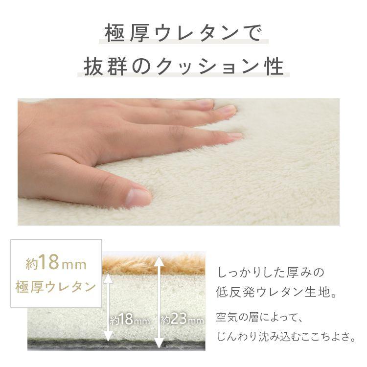 ラグ カーペット 低反発 ラグマット 極厚 オールシーズン ラグ カーペット 厚手 低反発ラグ 極厚40x60 120×180