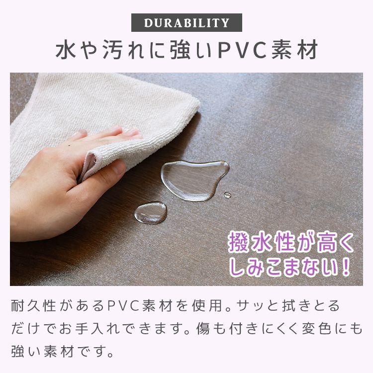 デスクマット 透明 80×60 クリアマット 光学マウス対応 拭ける 撥水 デスク 学習机 オフィス テーブルマット 傷防止 クリア | WEIMALL | 05