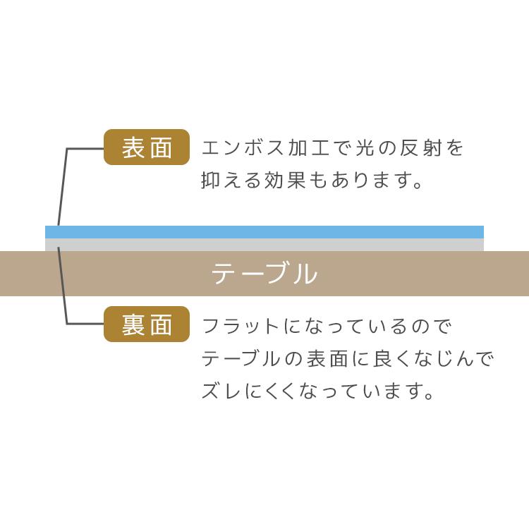 【1980円〜】テーブルクロス 透明 150 120 80 拭ける PVC 撥水 クリア 防水 抗菌テーブルマット ダイニングマット クリアマット 滑り止め | WEIMALL | 12