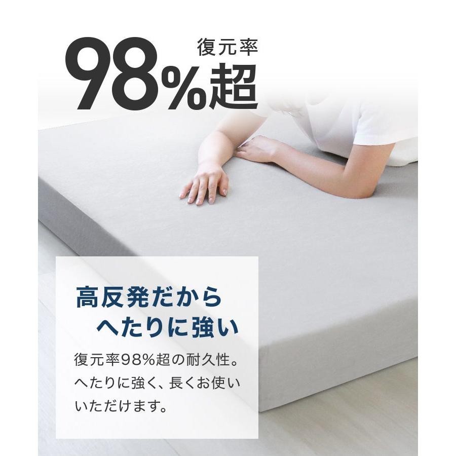 マットレス 三つ折り クイーン 高反発マットレス 腰痛 折りたたみ 高密度30D ベッドマットレス クイーンマットレス 硬め | WEIMALL | 11