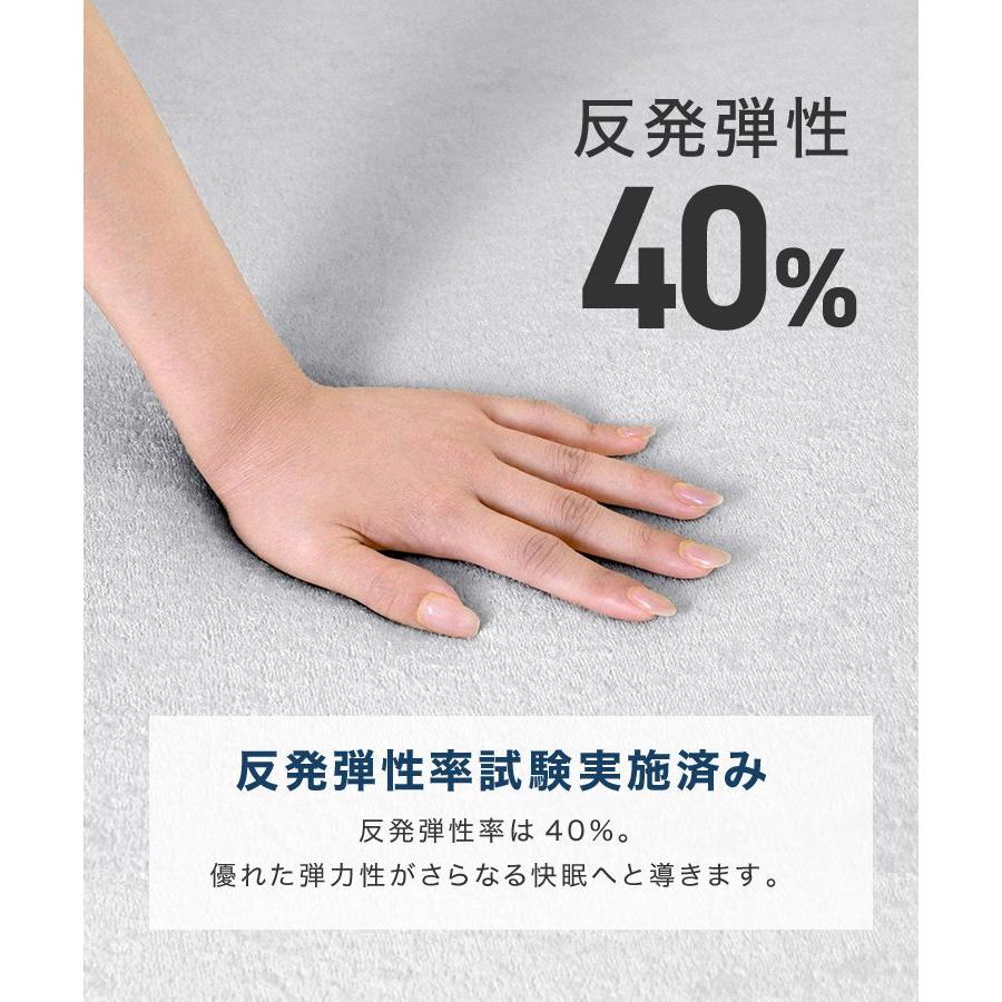 マットレス 三つ折り キング 高反発マットレス 腰痛 折りたたみ 高密度30D ベッドマットレス キングルマットレス 硬め | WEIMALL | 12