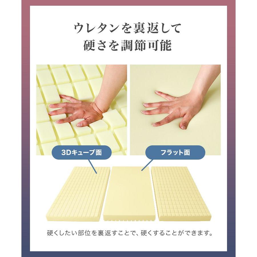 【折りたたみベッド】腰が痛くならない！一体型マットレス（ブリヂストン製） ART 折りたたみベッド シングルベッド 電動ベッド 介護 向け