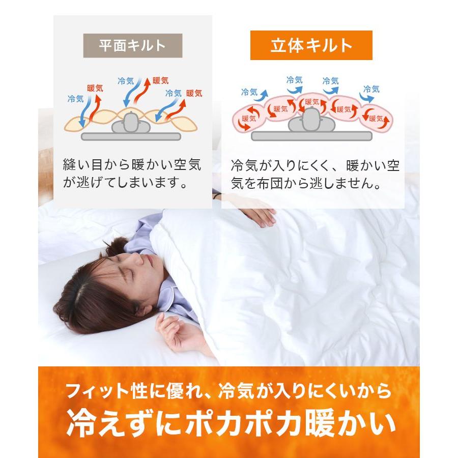 WEIMALL（ウェイモール） 掛け布団 シングル 羽毛 冬 洗える 人工羽毛