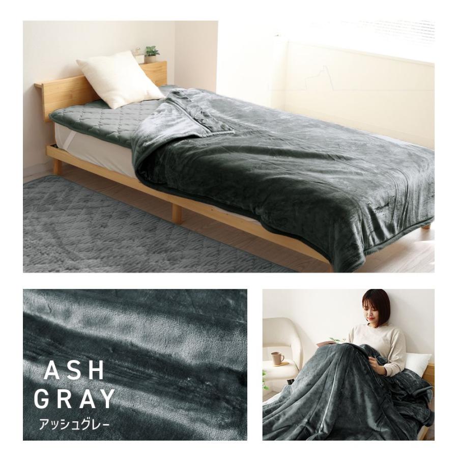 毛布 セミダブル ブランケット 大判 あったか　グレー 人気商品】プレゼント (ボーダーグレー 大判 膝掛け 掛け毛布