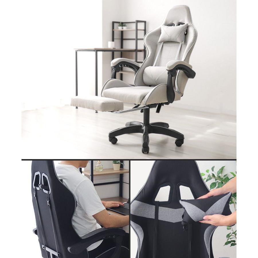 WEIMALL オフィスチェア ゲーミングチェア 椅子 デスクチェア
