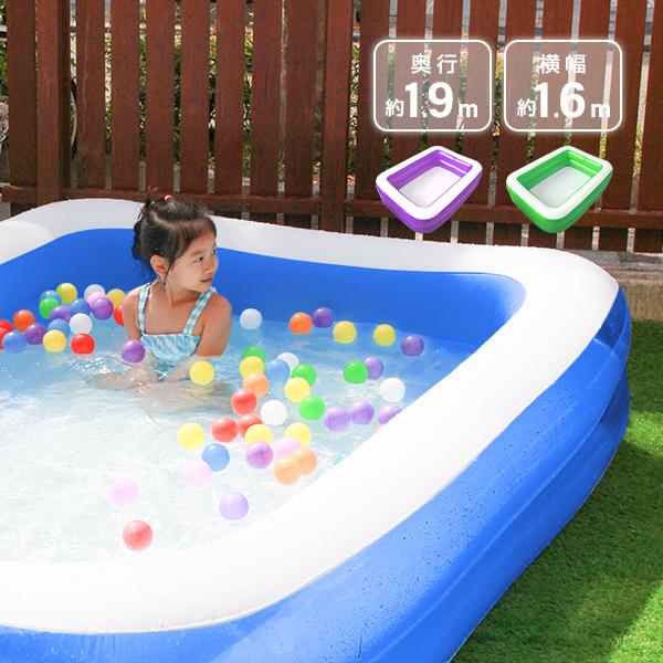 プール 家庭用 大型 1 9m 子供用 ビニールプール ファミリープール 子供用 家庭用プール 水遊び 庭遊び 熱中症予防 Gac0121d Pickupplazashop 通販 Yahoo ショッピング