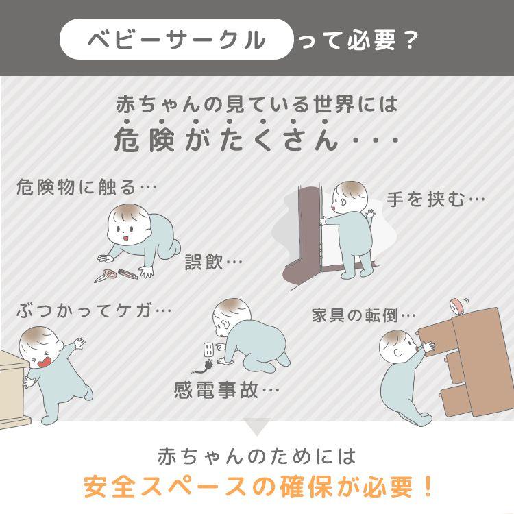 ベビーサークル 折りたたみ 180×150 ハイタイプ 66cm 工具不要 組立簡単 ドア付き ベビーゲート ベビールーム 安全ロックの画像