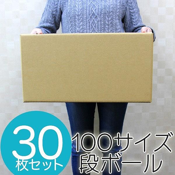 ダンボール 段ボール 100サイズ 30枚 持ち手穴付き 茶色 日本製 引越し 無地 梱包 梱包箱 ダンボール箱 Hac0610030 Pickupplazashop 通販 Yahoo ショッピング