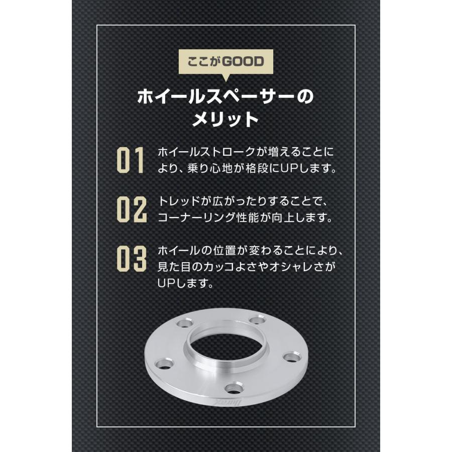 Durax（デュラックス） ホイールスペーサー 10mm PCD114.3 4穴 5穴 