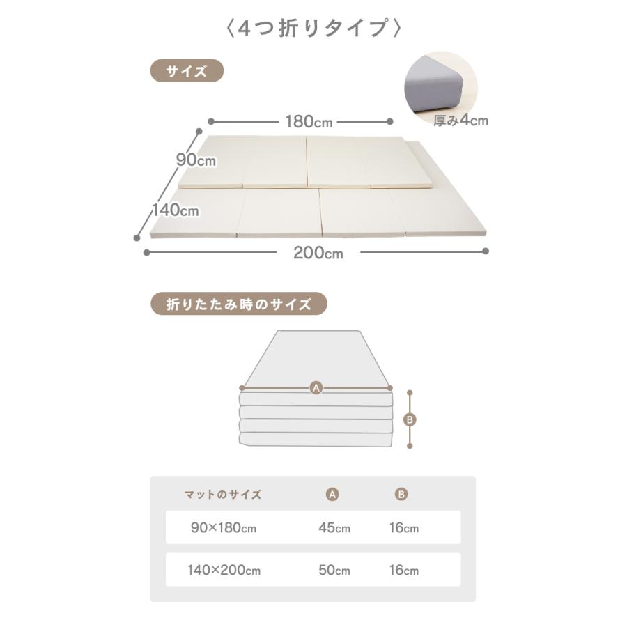 WEIMALL（ウェイモール） プレイマット ベビーマット 折りたたみプレイ