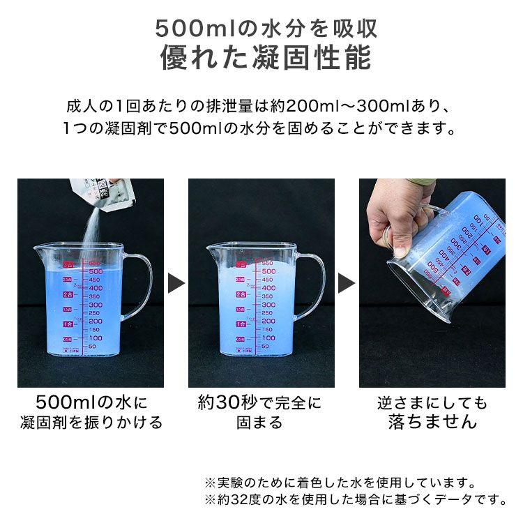 WEIMALL（ウェイモール） 簡易トイレ 災害用 凝固剤 非常用トイレ 180