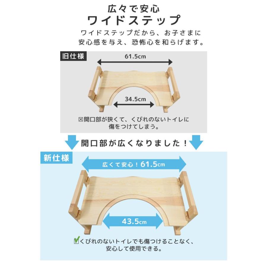 トイレ 踏み台 トイトレ 子供 木製 高さ調整 おしゃれ 踏ん張り台 トイレトレーニング 多機能 ステップ台 子ども キッズ 幼児 足置きの画像
