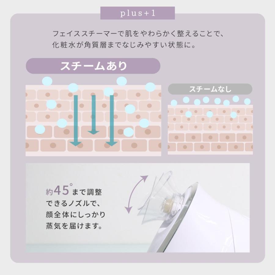 WEIMALL（ウェイモール） フェイススチーマー 美顔器 温スチーム 顔