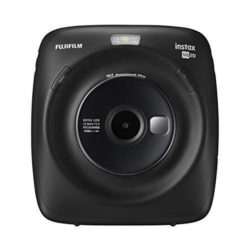 FUJIFILM ハイブリッドインスタントカメラ instax SQUARE SQ20 マットブラック INS SQ 20 BLACK