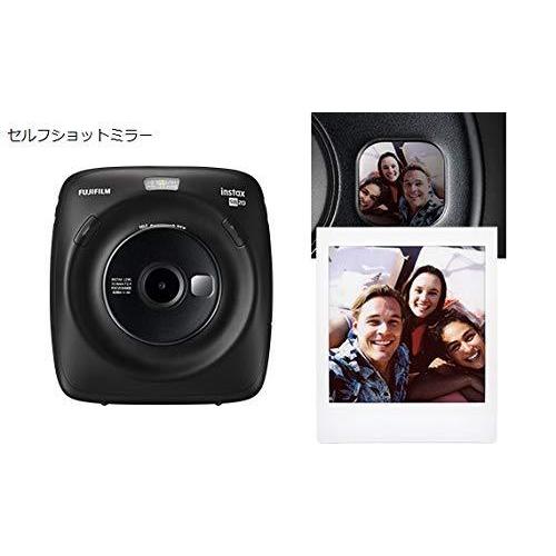 FUJIFILM ハイブリッドインスタントカメラ instax SQUARE SQ20 マットブラック INS SQ 20 BLACK ハイブリッドインスタントカメラ 商品情報 SQUAREフォーマットフィルム を使用可能