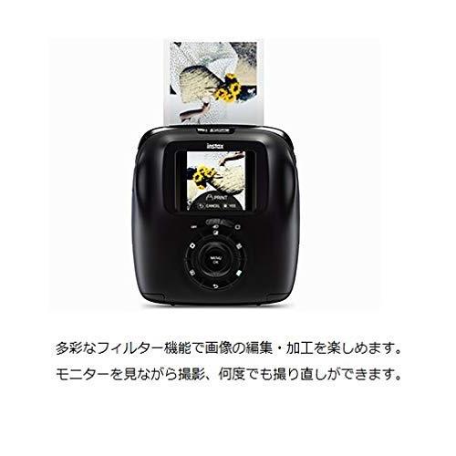 FUJIFILM ハイブリッドインスタントカメラ instax SQUARE SQ20 マットブラック INS SQ 20 BLACK ハイブリッドインスタントカメラ 商品情報 SQUAREフォーマットフィルム を使用可能