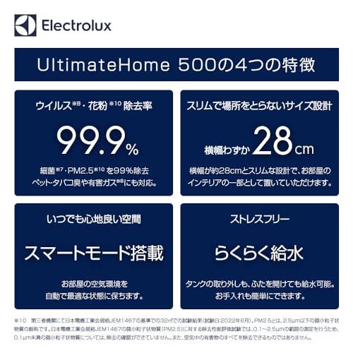 エレクトロラックス UltimateHome 500 加湿空気清浄機 エレクトロラックス UltimateHome 500 加湿空気清浄機