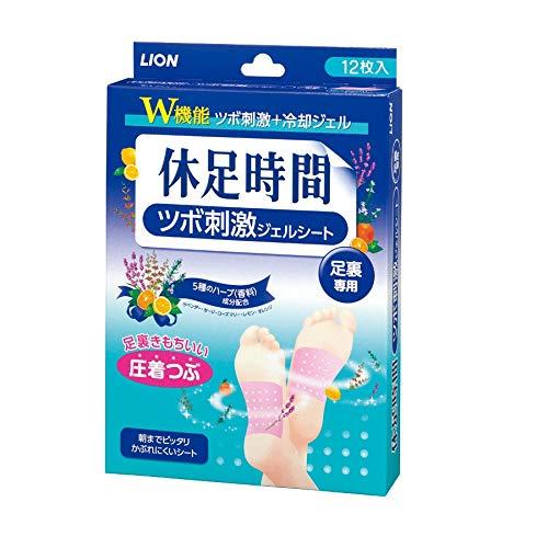 休足時間ツボ刺激ジェルシート 12枚【3個セット】 : pickystore