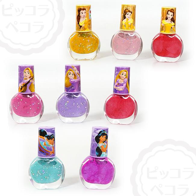 ディズニー プリンセス はがせる キッズ メイクセット ネイル 18本 コスメ 化粧品 セット 化粧セット 用 こども おもちゃ マニキュア 子供 ネイルセット