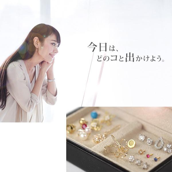 K18 ダイヤモンド │ アンテナヘリックス・インダストリアルに、側面も可愛い軟骨ピアス・ボディピアスパーツ 14G/16G 金属アレルギー対応K18金イエローゴールド ： 約 商品情報 K18YG 18金イエローゴールド