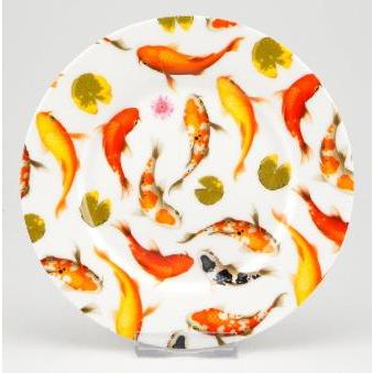 陶器用転写紙 ニシキゴイ / nishikigoi 錦鯉 コイ こい 魚 fish