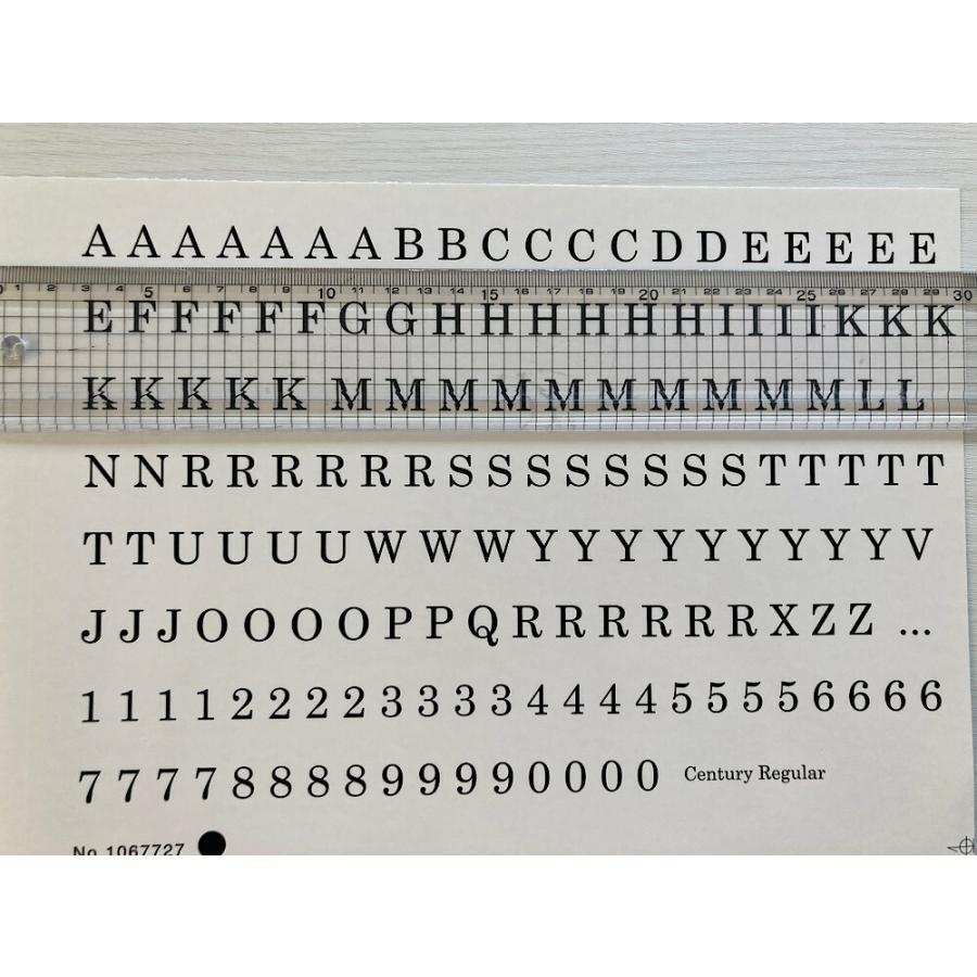 ★英字数字中サイズ60こ★ ステッドラー STAEDTLER 数字テンプレート 英数字定規 5サイズ