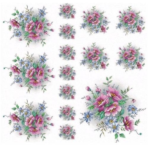 Flower Factory 花柄ブランケット ピンク トルマリンパワーシート Flower Factory 花柄ブランケット ピンク トルマリンパワーシート