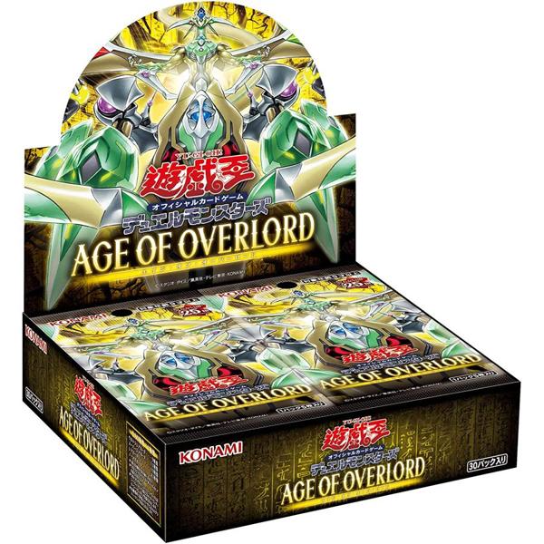 遊戯王OCG エイジ・オブ・オーバーロード シュリンク付 BOX 初回生産限定 エイジ・オブ・オーバーロード 初回版 AGE OF OVERLORD BOX 遊戯王OCG