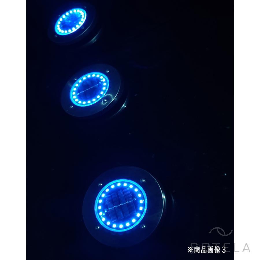 埋め込み式 ソーラーガーデンライト　埋め込み　置き型　屋外 4個セット 16LED 20LED 防水 玄関 屋外照明　ソーラーイルミネーションライト｜pict｜11