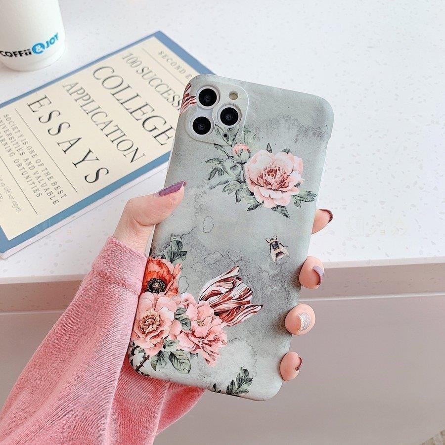 Iphone 11 Pro Max ダマスク柄 スマホケース アートケース スマートフォン カバー 往復送料無料