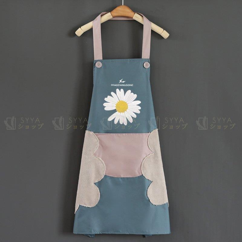 エプロン おしゃれ ワンピース 大きいサイズ メンズ オシャレプリント柄 イラスト 動物 アニマル 鹿 花 ポケット付き ゆったり グレー ピンクキッチン Ais36 Paa Pict 通販 Yahoo ショッピング