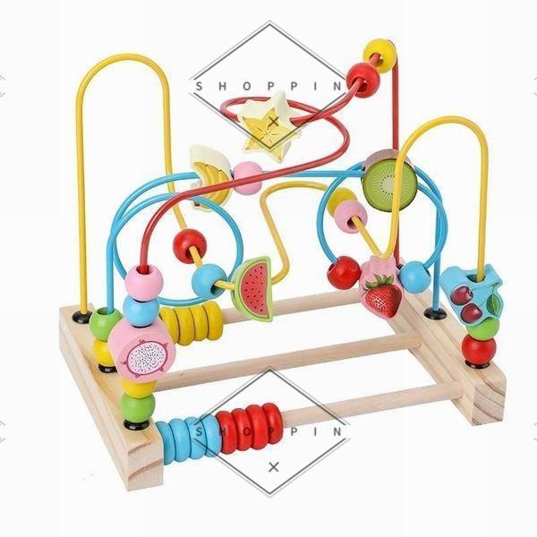 ビーズコースター ルーピング おもちゃ アクティビティキューブ 子ども 知育玩具 玩具 早期開発 男の子 女の子 1歳 2歳 3歳｜pict｜04